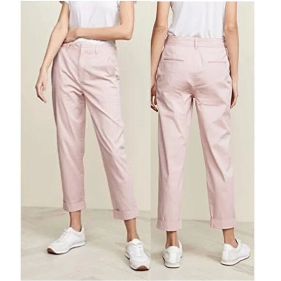The Script Matilde Ankle Cuff Pants in Rose Pink - Picture 1 of 6